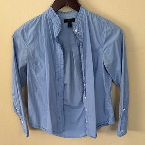 J. Crew Light Blue Casual Button-Down Shirt